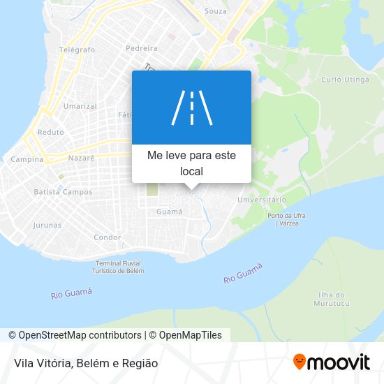 Vila Vitória mapa