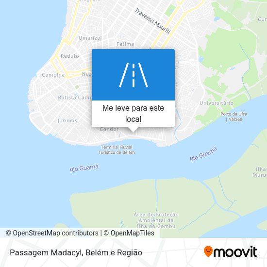 Passagem Madacyl mapa
