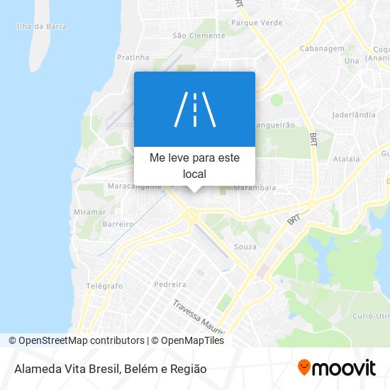 Alameda Vita Bresil mapa