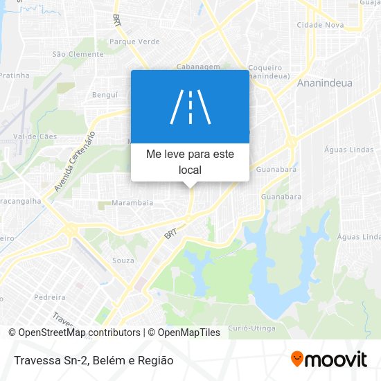 Travessa Sn-2 mapa