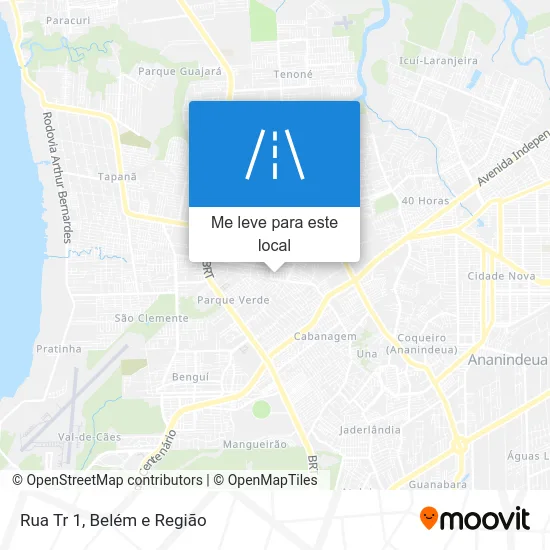 Rua Tr 1 mapa