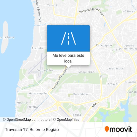 Travessa 17 mapa