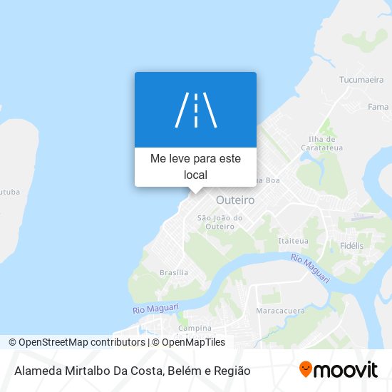 Alameda Mirtalbo Da Costa mapa