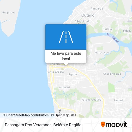 Passagem Dos Veteranos mapa
