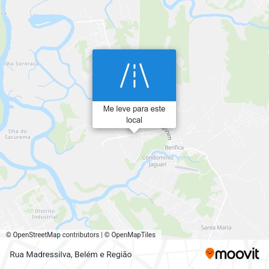 Rua Madressilva mapa