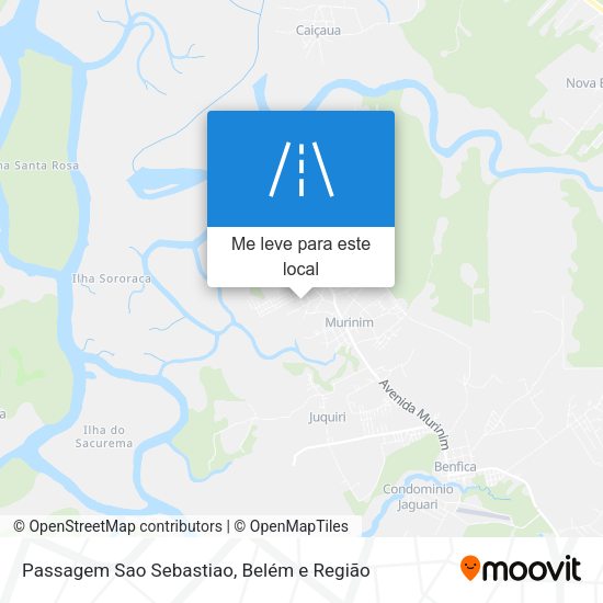 Passagem Sao Sebastiao mapa