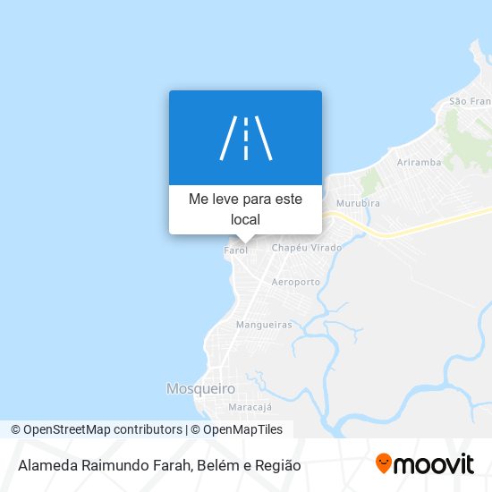 Alameda Raimundo Farah mapa