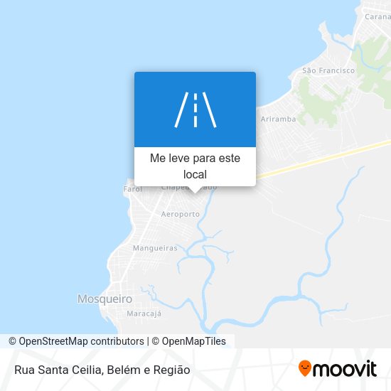Rua Santa Ceilia mapa