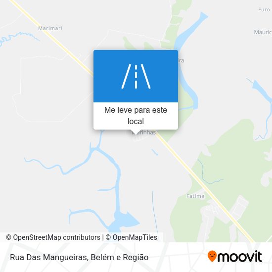 Rua Das Mangueiras mapa