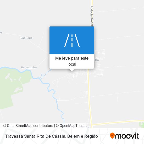 Travessa Santa Rita De Cássia mapa