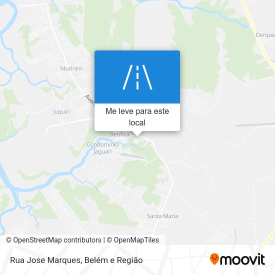 Rua Jose Marques mapa
