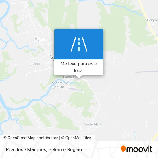 Rua Jose Marques mapa