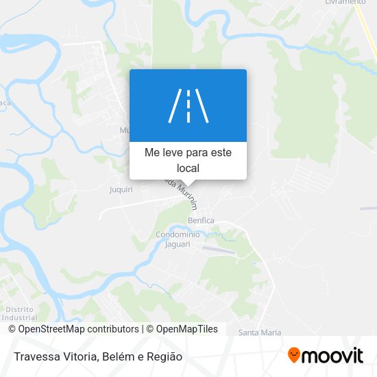 Travessa Vitoria mapa