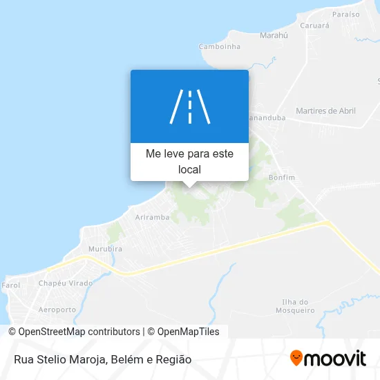 Rua Stelio Maroja mapa