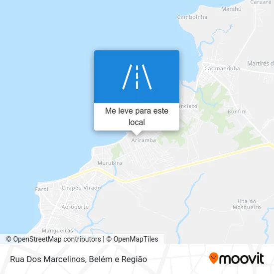 Rua Dos Marcelinos mapa