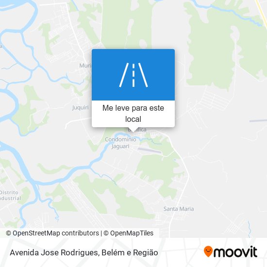 Avenida Jose Rodrigues mapa