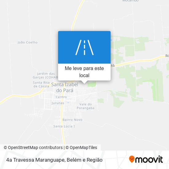 4a Travessa Maranguape mapa