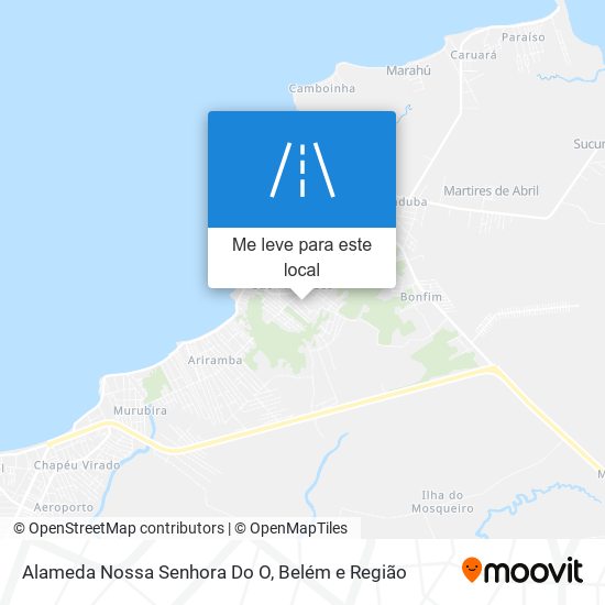 Alameda Nossa Senhora Do O mapa