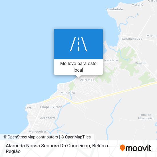 Alameda Nossa Senhora Da Conceicao mapa