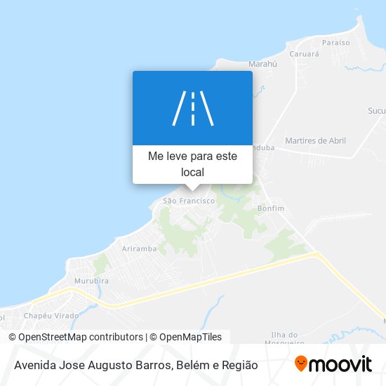 Avenida Jose Augusto Barros mapa