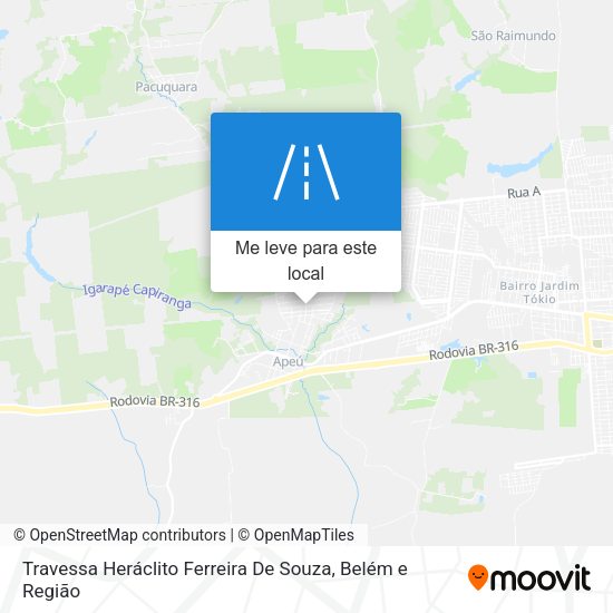 Travessa Heráclito Ferreira De Souza mapa