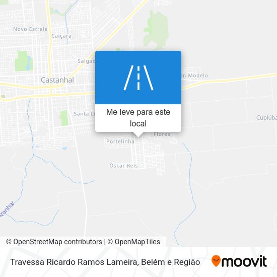 Travessa Ricardo Ramos Lameira mapa