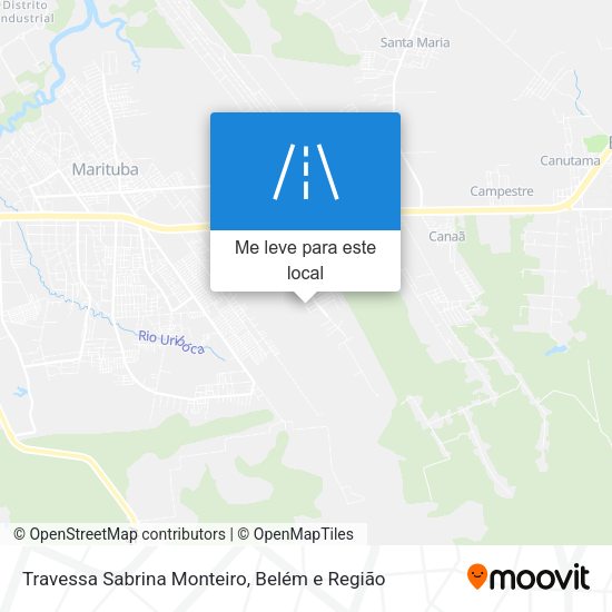 Travessa Sabrina Monteiro mapa