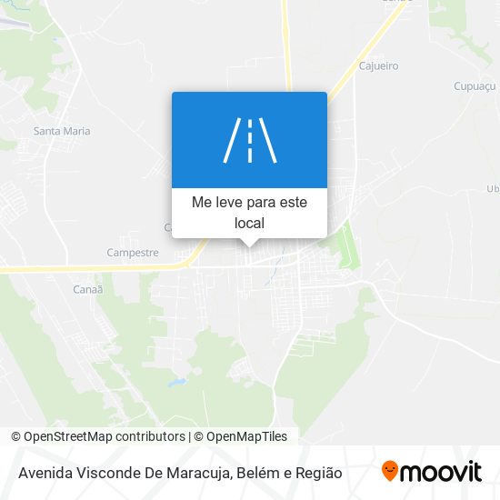 Avenida Visconde De Maracuja mapa