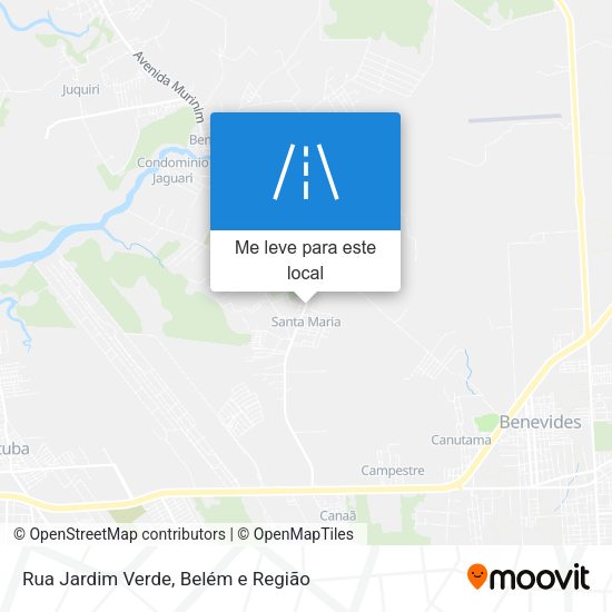 Rua Jardim Verde mapa