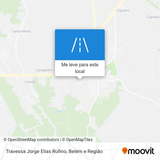 Travessa Jorge Elias Rufino mapa