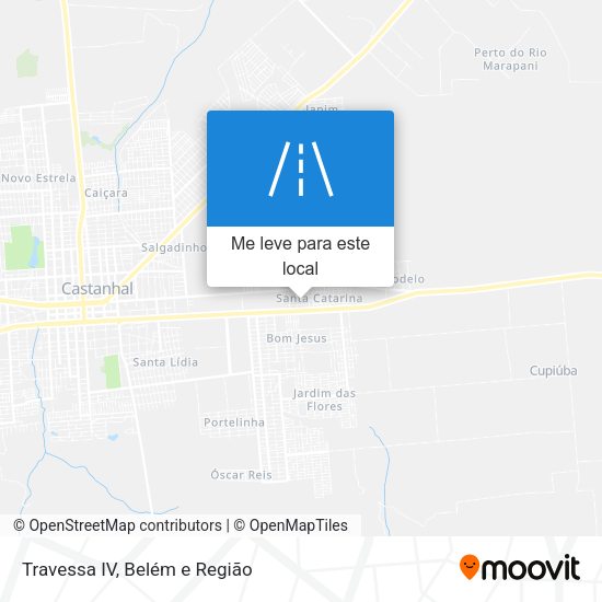 Travessa IV mapa