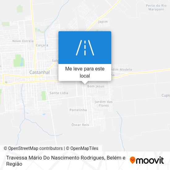 Travessa Mário Do Nascimento Rodrigues mapa