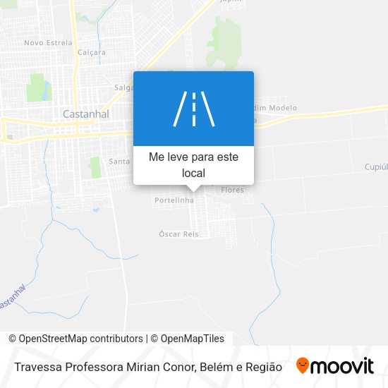 Travessa Professora Mirian Conor mapa