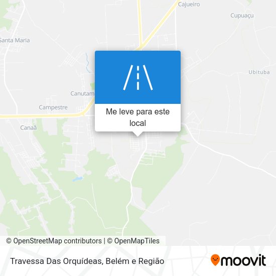 Travessa Das Orquídeas mapa