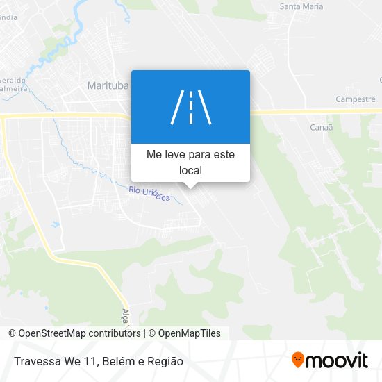 Travessa We 11 mapa