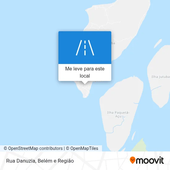 Rua Danuzia mapa