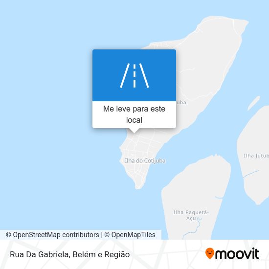 Rua Da Gabriela mapa