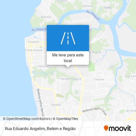 Rua Eduardo Angelim mapa