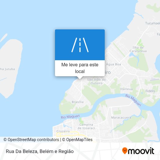 Rua Da Beleza mapa