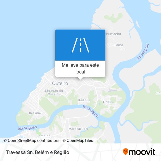 Travessa Sn mapa