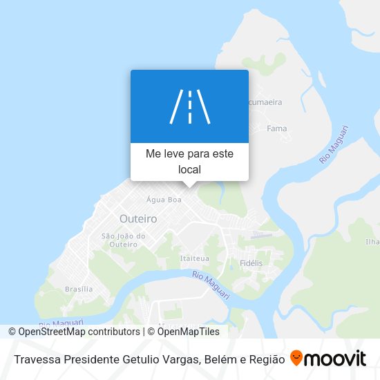 Travessa Presidente Getulio Vargas mapa