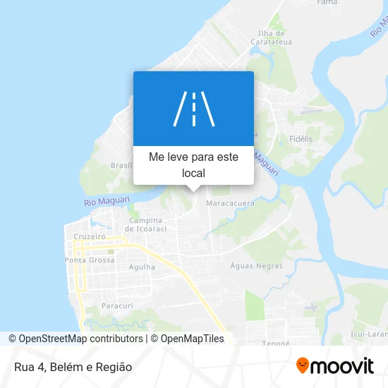 Rua 4 mapa