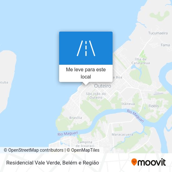 Residencial Vale Verde mapa