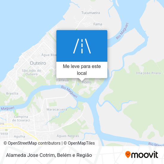 Alameda Jose Cotrim mapa