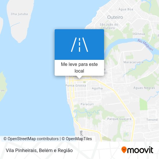 Vila Pinheirais mapa