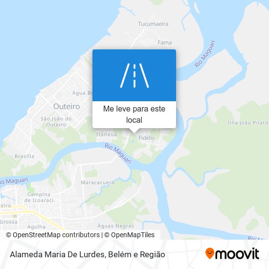 Alameda Maria De Lurdes mapa