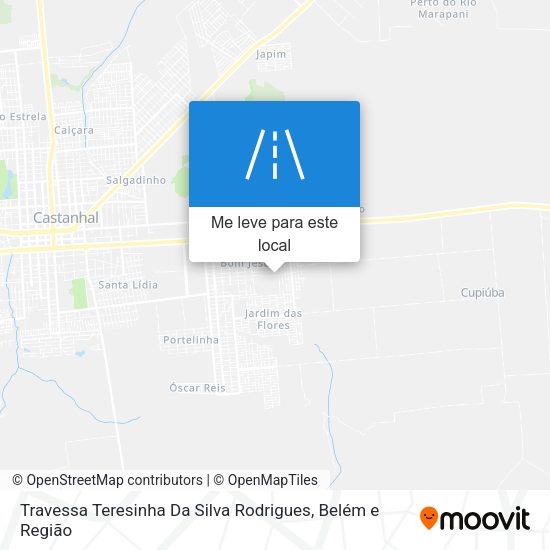 Travessa Teresinha Da Silva Rodrigues mapa