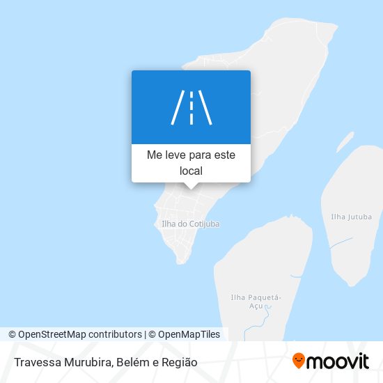 Travessa Murubira mapa