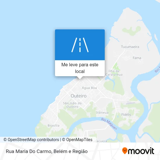 Rua Maria Do Carmo mapa