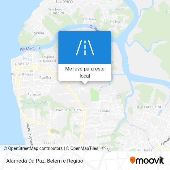 Alameda Da Paz mapa